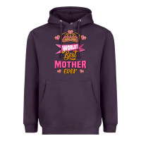 Plum world's best mother ever Heavyweight Hoodie - Jasminsmagicworld