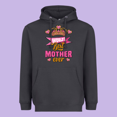 World's Best Mother Ever Heavyweight Hoodie Designed By Jasminsmagicworld