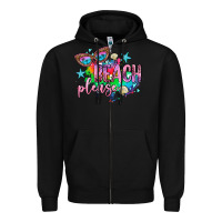 Black beach please Zipper Hoodie - AdoDesignShop