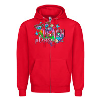 Red beach please Zipper Hoodie - AdoDesignShop