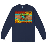 Navy sweet and sassy juneteenth skinny metal can holder Long Sleeve Tee - HRA Design Shop