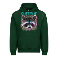 Forest Green cute but feral Urban Hoodie - Artiststas