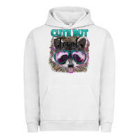 Pigment Lunar Rock cute but feral Urban Hoodie - Artiststas