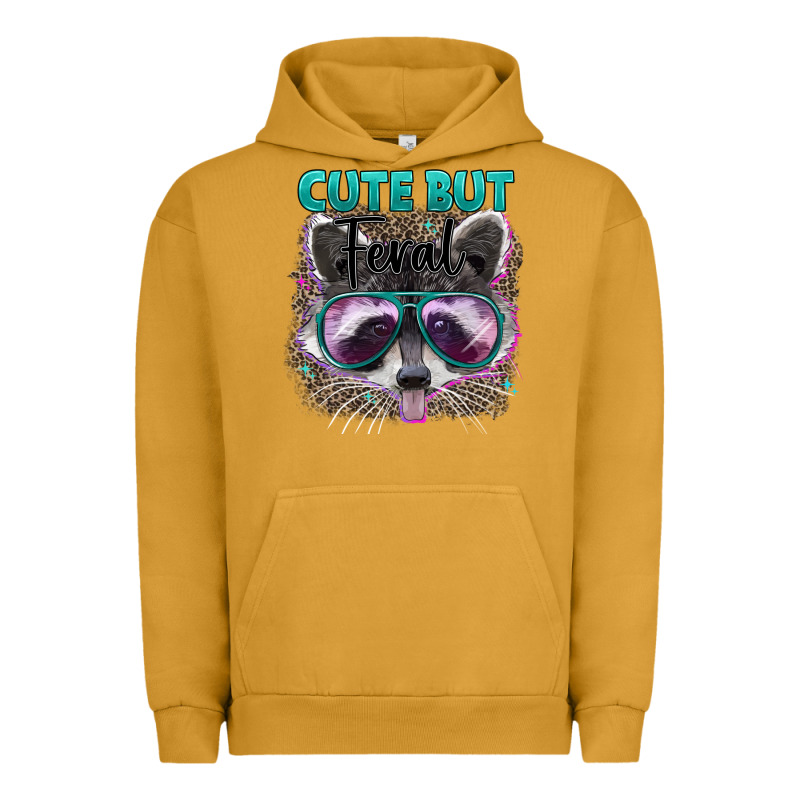 Cute But Feral Urban Hoodie by Artiststas | Teevron