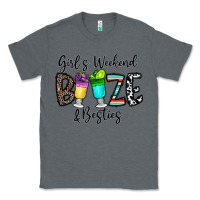 Charcoal Heather girl's weekend booze & besties Classic Tee - CowhideDigitalArt