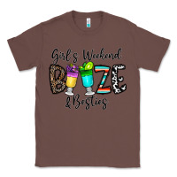 Chestnut girl's weekend booze & besties Classic Tee - CowhideDigitalArt
