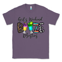 Lavender girl's weekend booze & besties Classic Tee - CowhideDigitalArt