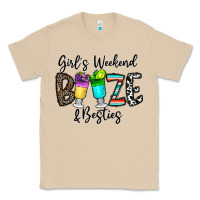 Mushroom girl's weekend booze & besties Classic Tee - CowhideDigitalArt