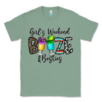 Sage girl's weekend booze & besties Classic Tee - CowhideDigitalArt