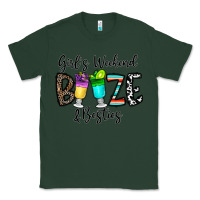 Sports Green girl's weekend booze & besties Classic Tee - CowhideDigitalArt