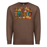 Chestnut Talk turkey to me Premium Sweatshirt - NancyCooperArtShop
