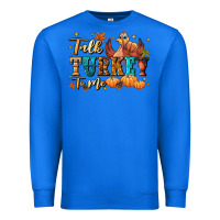 True Royal Talk turkey to me Premium Sweatshirt - NancyCooperArtShop