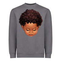 Storm cute afro boy Heavyweight Sweatshirt - texasbilliewilder