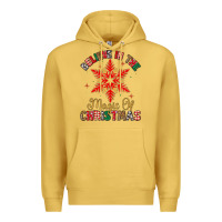 Antique Gold believe in the magic of christmas Premium Hoodie - MaliasSmallBusiness