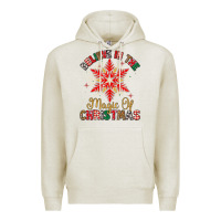 Oatmeal Heather believe in the magic of christmas Premium Hoodie - MaliasSmallBusiness