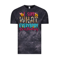Cloud Black i say what everybody else is thinking Vintage Tee - Zillion Design Studio