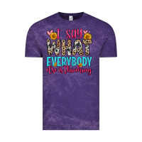 Cloud Purple i say what everybody else is thinking Vintage Tee - Zillion Design Studio