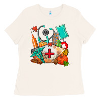 Bone nurse  and fall Ladies Tee - AdoDesignShop