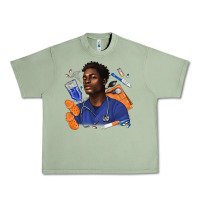 Oil Green afro man nurse Urban Heavy Tee - texasbilliewilder