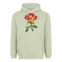 Matcha Ketchup And Mustard Rose Heavyweight Hoodie - LillyAllenDesigns