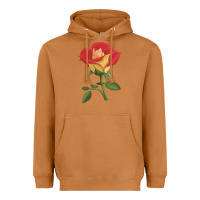Meerkat Ketchup And Mustard Rose Heavyweight Hoodie - LillyAllenDesigns