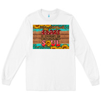 White sassy little soul  skinny metal can holder Long Sleeve Tee - HRA Design Shop