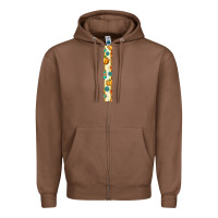Chestnut pumpkin caffee Zipper Hoodie - BundleAndBundleShop
