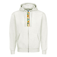 Oatmeal Heather pumpkin caffee Zipper Hoodie - BundleAndBundleShop