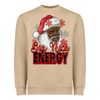 Mushroom big nick energy afro santa Heavyweight Sweatshirt - RanaPortraitStore
