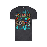 Vintage Black i m not a hot mess i m a spicy disaster Vintage Tee - Zillion Design Studio