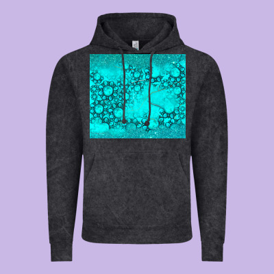 Turquoise Gemstone Vintage Hoodie Designed By Ranaportraitstore