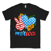 Black america with heart Classic Tee - HRA Design Shop
