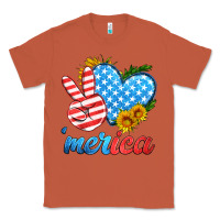 Copper america with heart Classic Tee - HRA Design Shop