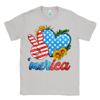 Moon Dust america with heart Classic Tee - HRA Design Shop