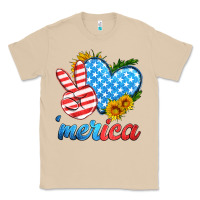 Mushroom america with heart Classic Tee - HRA Design Shop
