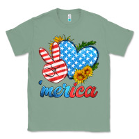 Sage america with heart Classic Tee - HRA Design Shop