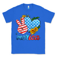 True Royal america with heart Classic Tee - HRA Design Shop