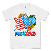 White america with heart Classic Tee - HRA Design Shop