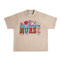 French Oak all american nurse Urban Heavy Tee - texasbilliewilder