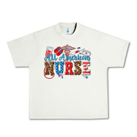 Pistachio all american nurse Urban Heavy Tee - texasbilliewilder