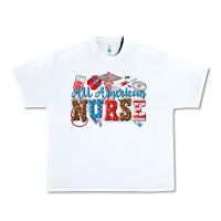All American Nurse Urban Heavy Tee | Teevron