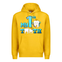 Lemon my first tooth with teeth Premium Hoodie - AdoDesignShop