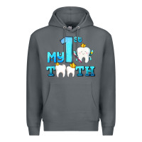 Rock my first tooth with teeth Premium Hoodie - AdoDesignShop