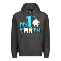 Smoke my first tooth with teeth Premium Hoodie - AdoDesignShop
