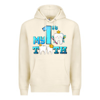 Tofu my first tooth with teeth Premium Hoodie - AdoDesignShop