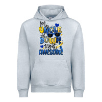 Heather Grey my uncle is down right awesome Urban Hoodie - Artiststas