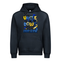 Navy my uncle is down right awesome Urban Hoodie - Artiststas