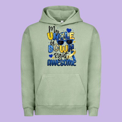 My Uncle Is Down Right Awesome Urban Hoodie Designed By Artiststas
