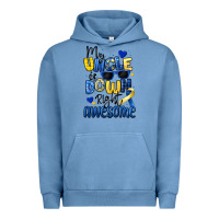 Pigment Pebble Blue my uncle is down right awesome Urban Hoodie - Artiststas