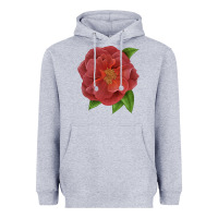 Heather Grey Cinco De Mayo Rose Heavyweight Hoodie - LillyAllenDesigns